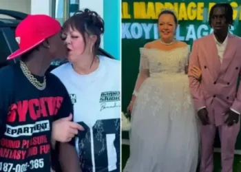 Kay and her Nigerian Husband, Ablack