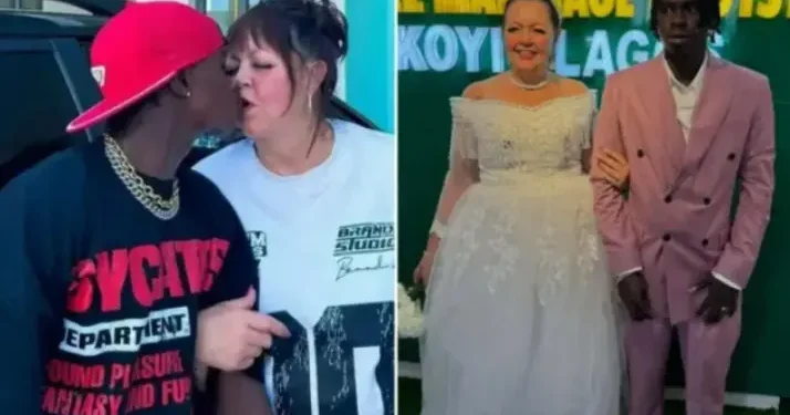 Kay and her Nigerian Husband, Ablack