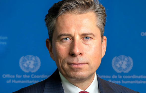 Tom Fletcher, Under-Secretary-General for Humanitarian Affairs and Emergency Relief Coordinator