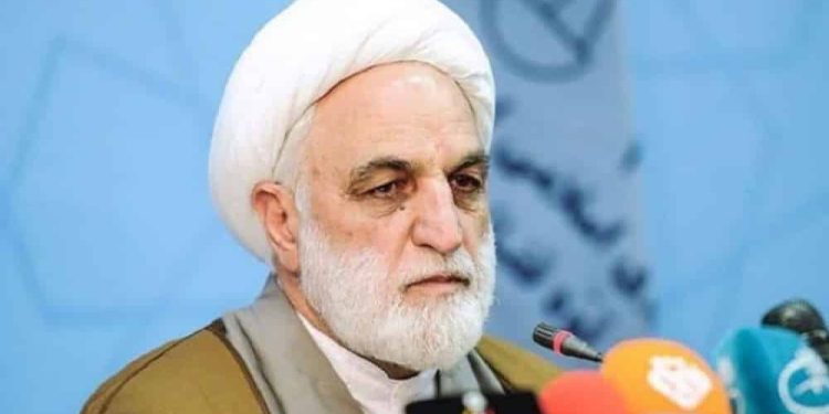 Iran’s Chief Justice, Gholam-Hossein Mohseni-Ejei
