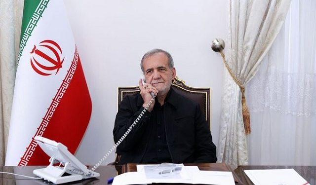 Iranian President Masoud Pezeshkian