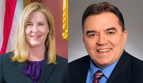 Senator John Hoffman and Representative Melissa Hortman