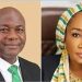 Halima Buba, the Managing Director and Chief Executive Officer of SunTrust Bank Limited, and Innocent Mbagwu, the bank’s Executive Director and Chief Compliance Officer