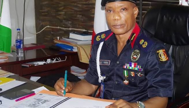 Anambra Commandant of the NSCDC, Mr Olatunde Maku