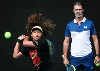 Naomi Osaka and Patrick Mouratoglou