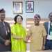 From left: Executive Director, Nigerian Capital Development Fund, Chief Tajudeen Kareem; Director General, Edo State Diaspora Agency, Dr Loretta Oduware Ogboro-Okor; Special Adviser to Edo State Governor on International Development Partners, Mr Collins Edomaruse and Project Manager, NCDF, Mr Lanre Olatunji at a partnership meeting in Benin recently