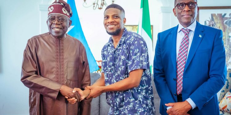 Bob Chikwem Amadi, President Bola Tinubu and Prime Minister Philip J. Pierre