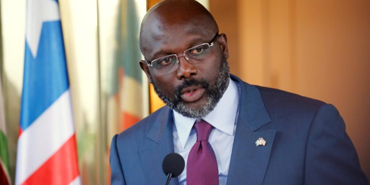 Former President of Liberia, George Manneh Weah