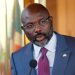 Former President of Liberia, George Manneh Weah