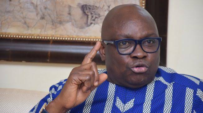 Former Governor of Ekiti State, Ayodele Fayose