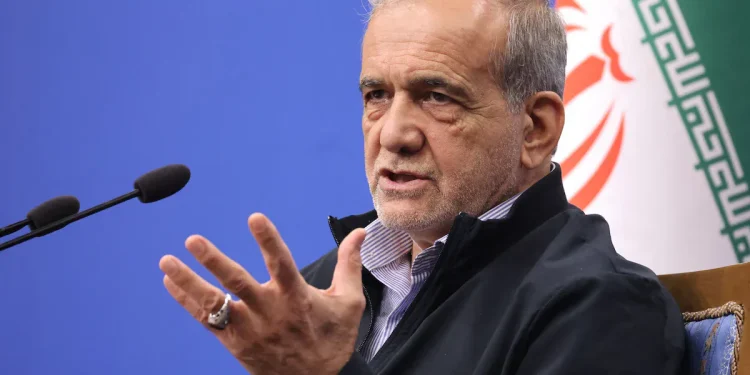 Iranian President, Masoud Pezeshkian