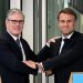 Britain's Prime Minister Keir Starmer and France's President Emmanuel Macron