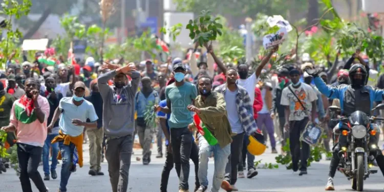 Gen Z protesters lead opposition against Ruto in Kenya