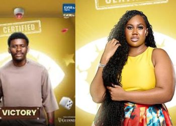BBNaija house sacks Victory, Gigi