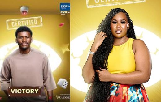 BBNaija house sacks Victory, Gigi