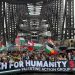 Assange joins mass Gaza protest on Sydney bridge
