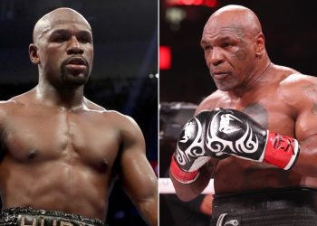 Floyd Mayweather and Mike Tyson