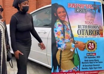 Phyna Otabor buries her sister in tears