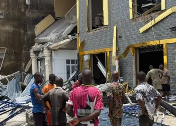 Lagos Govt demolishes buildings at trade fair Plaza