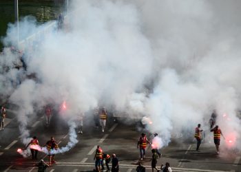 Clashes, disruption in France as anti-Macron protests spread