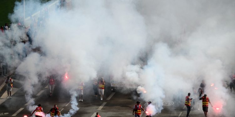 Clashes, disruption in France as anti-Macron protests spread