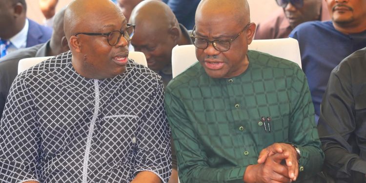 Wike and Fubara before the political disagreement