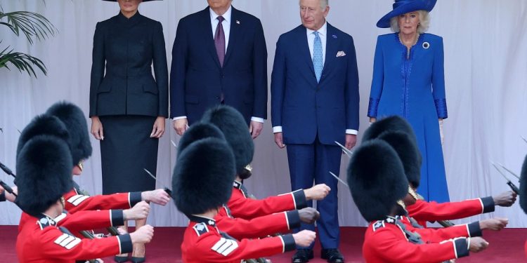 Trump gets royal treatment on UK state visit