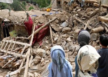 Aftermath of the Afghanistan earthquake