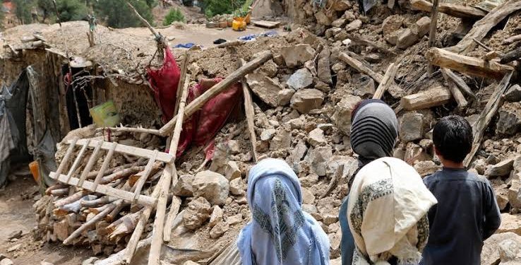 Aftermath of the Afghanistan earthquake