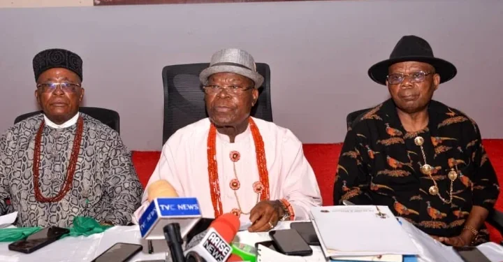 Allow Otti to work, Abia traditional rulers warn politicians