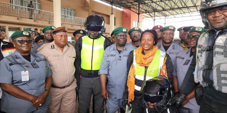 Trailblazing NCS female officer recount solo ride to Belgium