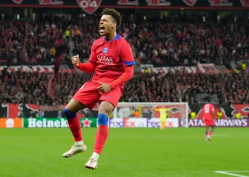 PSG smash Leverkusen to move top of UCL standings