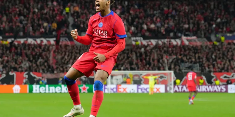 PSG smash Leverkusen to move top of UCL standings