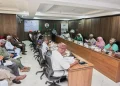 Stakeholders at the Federal Technical Committee (FTC) meeting of the Agro-Climatic Resilience in Semi-Arid Landscapes (ACReSAL) Project