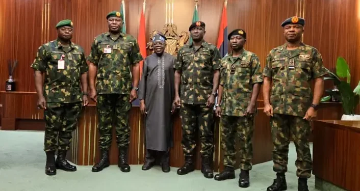 Tinubu draws new rules with service chiefs