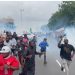 Police confront protesters for Kanu in Abuja