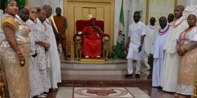Benin Monarch blesses new Iyekis in Edo State