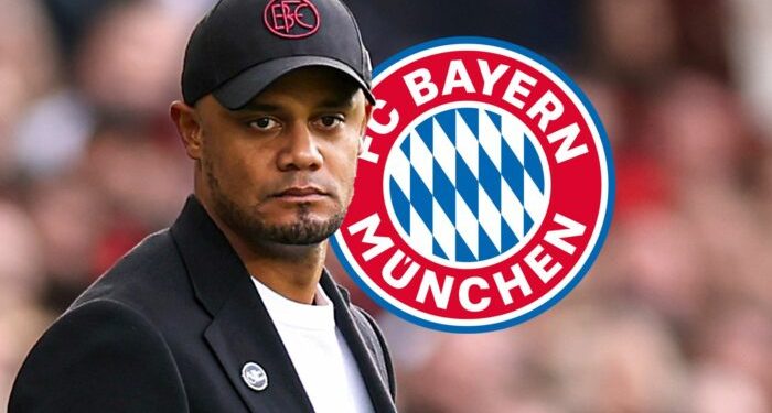 Bayern Munich Manager, Vincent Kompany