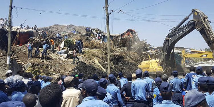 Scaffolding collapse at Ethiopian church kills 22