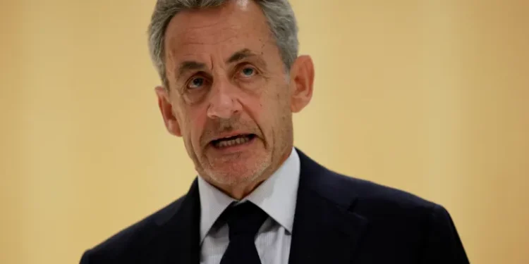 Former French President Nicolas Sarkozy