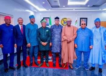 Governors of South West at a meeting in Ibadan