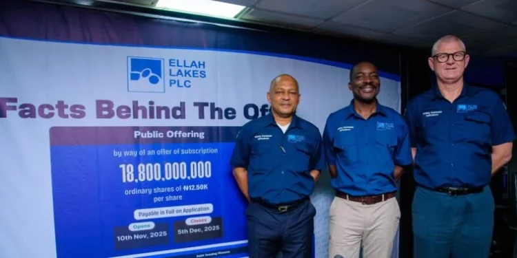 NGX: Ellah Lakes launches N235bn offer for subscription
