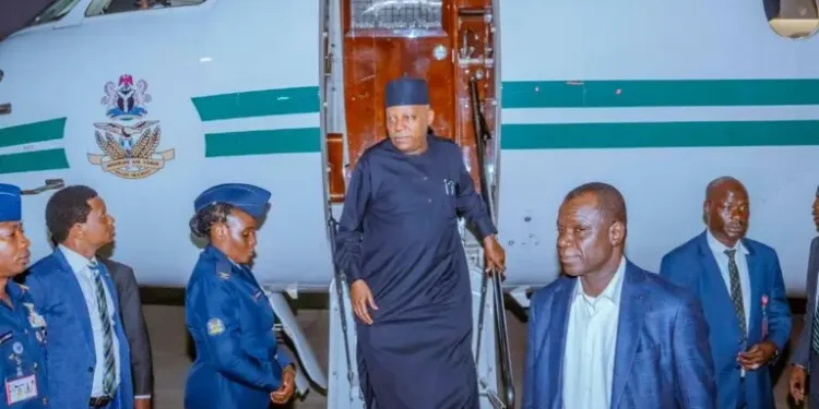 Shettima returns from AU–EU summit