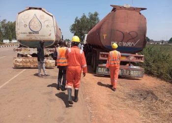 Tanker crash in Jaji causes major fuel spill