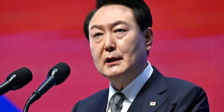 Former South Korean president Yoon Suk Yeol