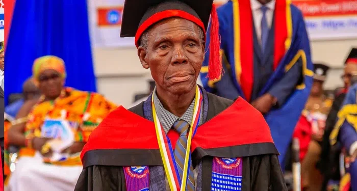 81-year-old bags MBA at Cape Coast varsity