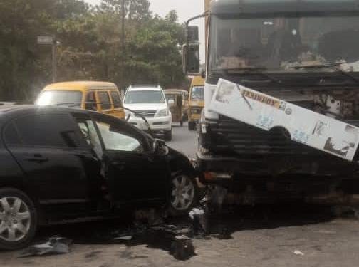 Three die in Lagos-Ibadan expressway multi-vehicle crash