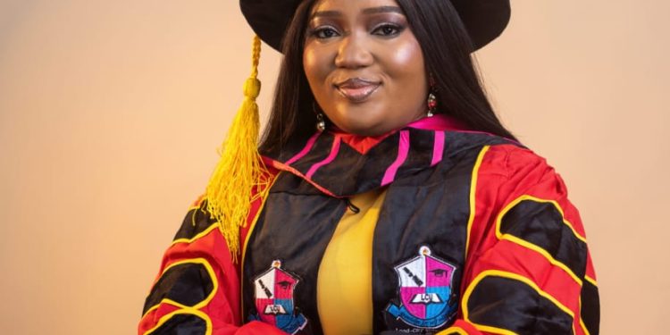 Anne Ojo-Lanre earns her PhD in style