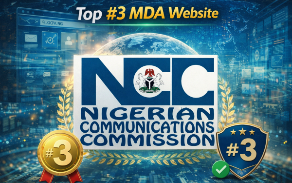 NCC ranks top in digital governance