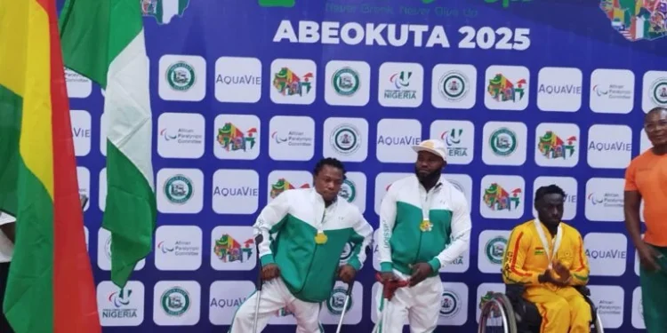 Team Nigeria tops power lifting, para badminton games